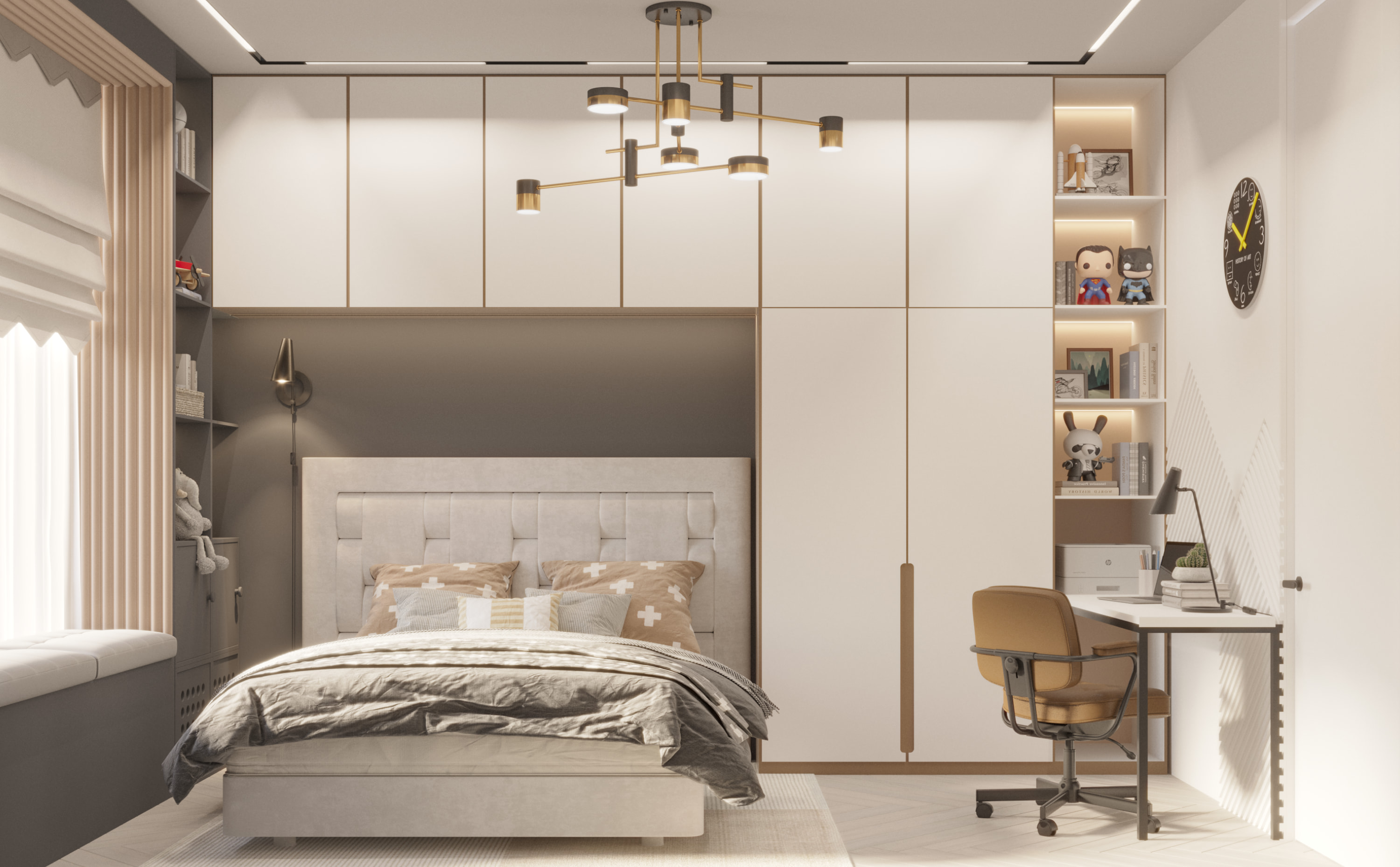 Детская Закат В Горах 