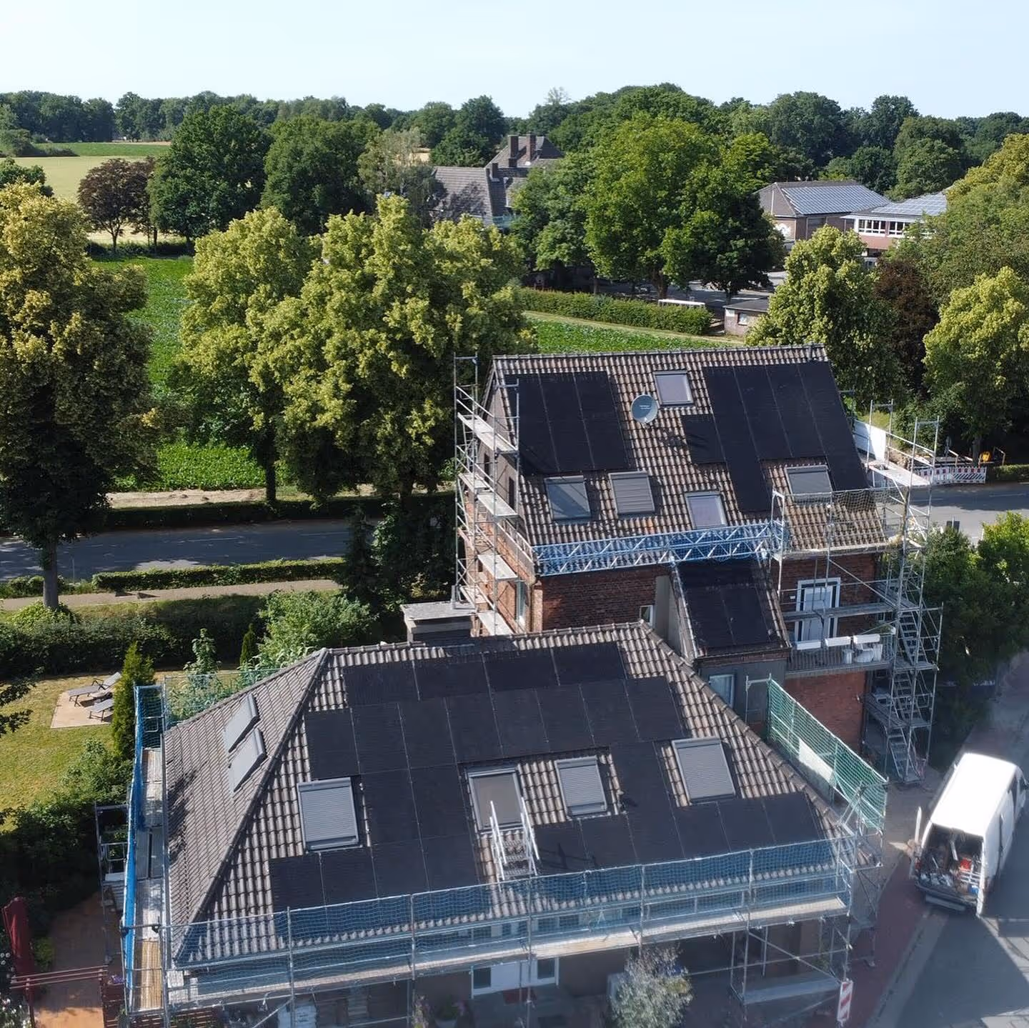 25 kWp PV-Anlage auf Einfamilienhaus in Schermbeck