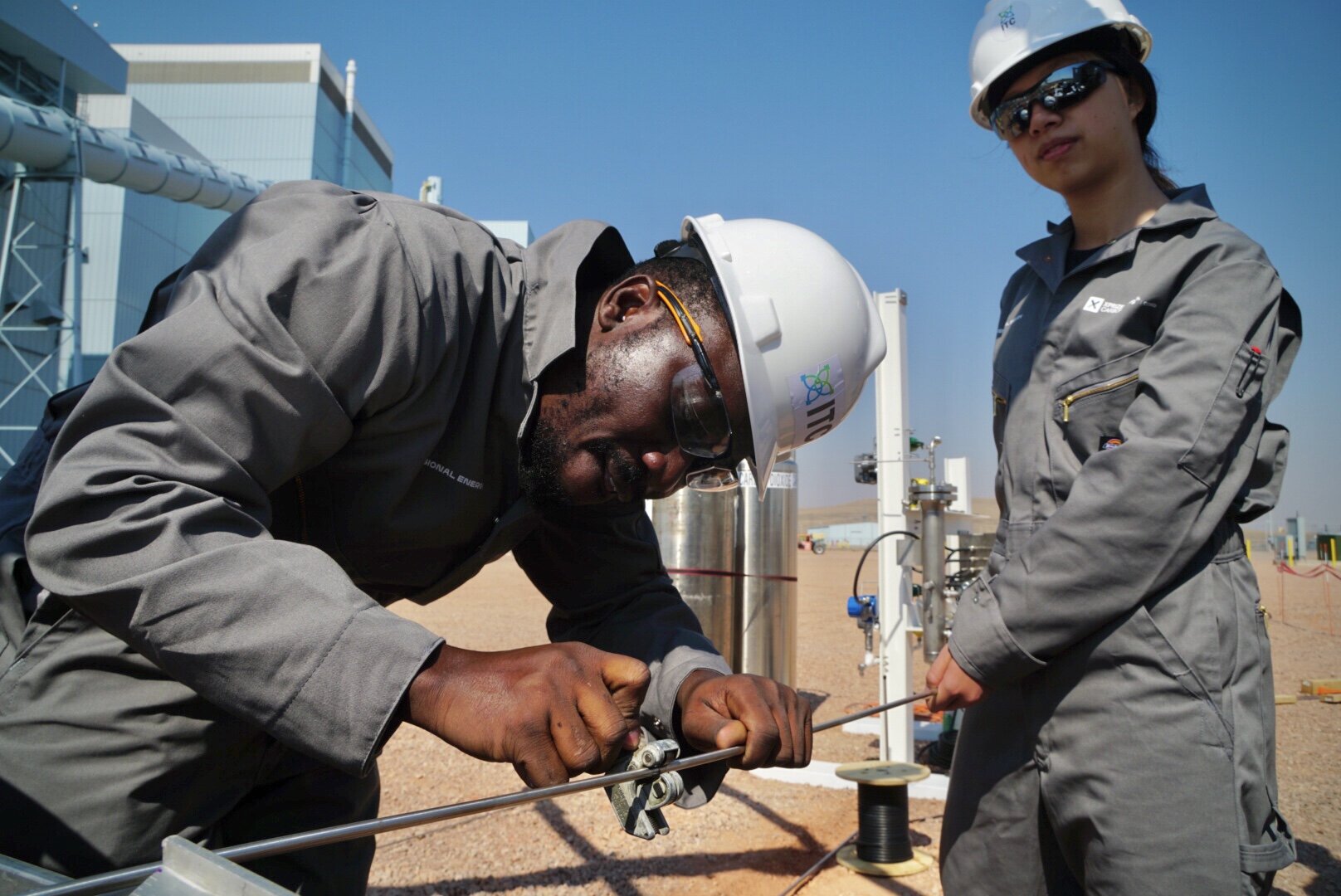 Some of our tubing costs five dollars a foot. Some of it goes for a seventy dollars a foot. Brian taught us to bend. Bolaji cut with care.