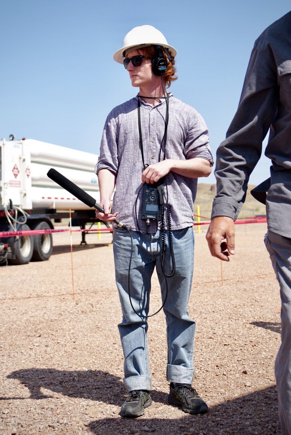 We were greeted on site by Wyoming NPR journalist Cooper McKim, who’s producing a podcast on the XPrize competition called Carbon Valley. Check out some of his recent work here.