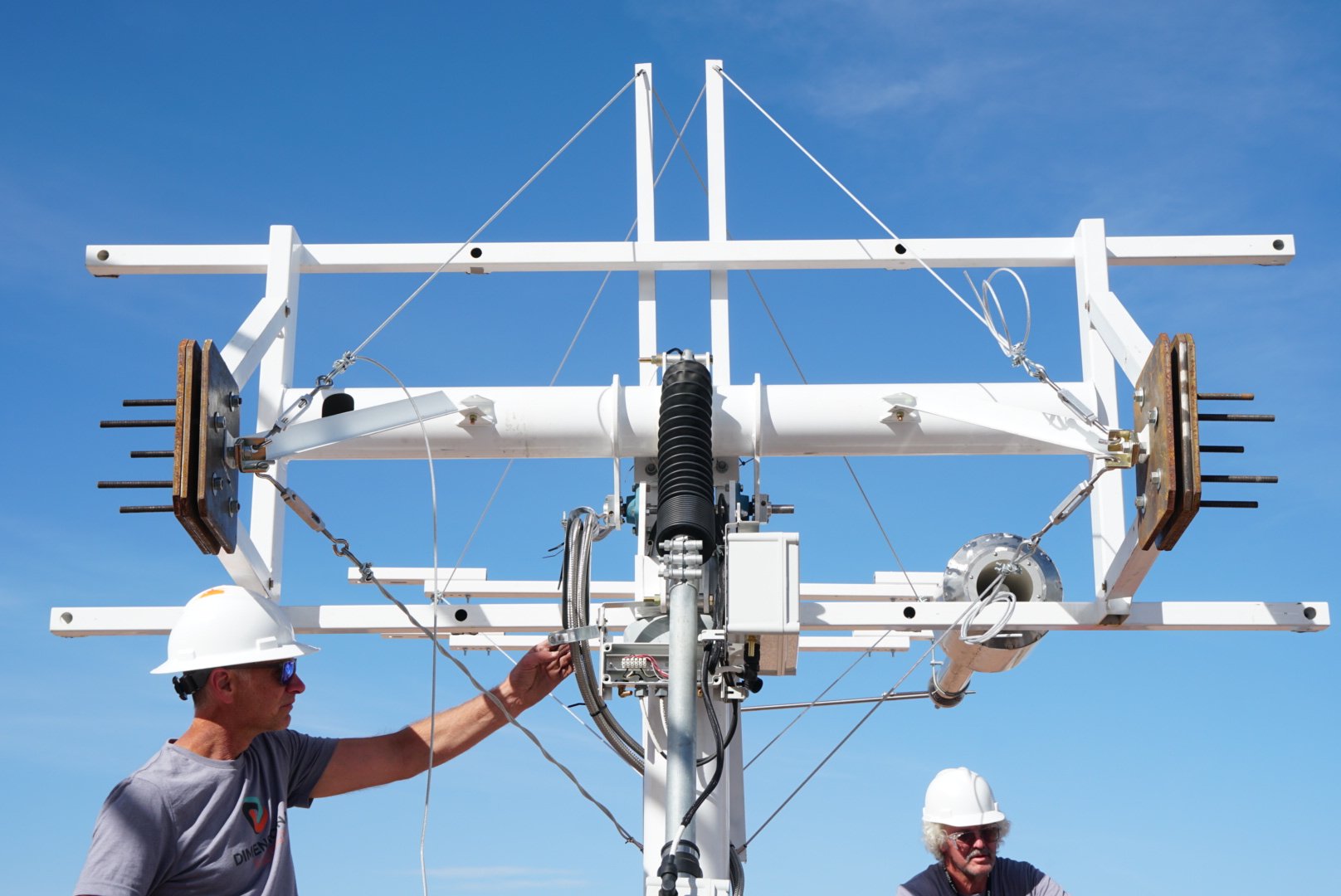  Our solar tracker keeps light focused on our reactor throughout the day as it follows the sun's path across the sky.                                