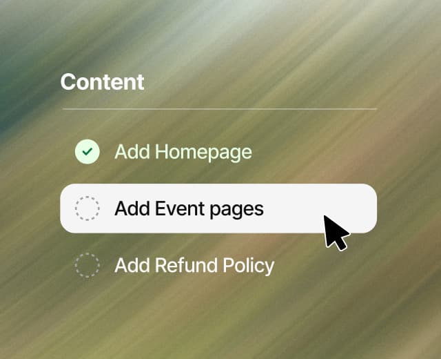 Add your content