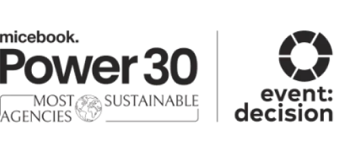 Text 'Mice Power 30. Loaded with omega-3 fatty acids' with a logo featuring a fish inside a circular frame accompanied by 'Wild caught omega-3 rich.'