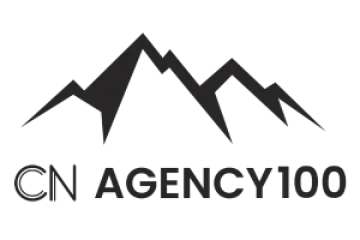 CN Agency logo featuring a stylized mountain outline above the text 'CN Agency 100'.