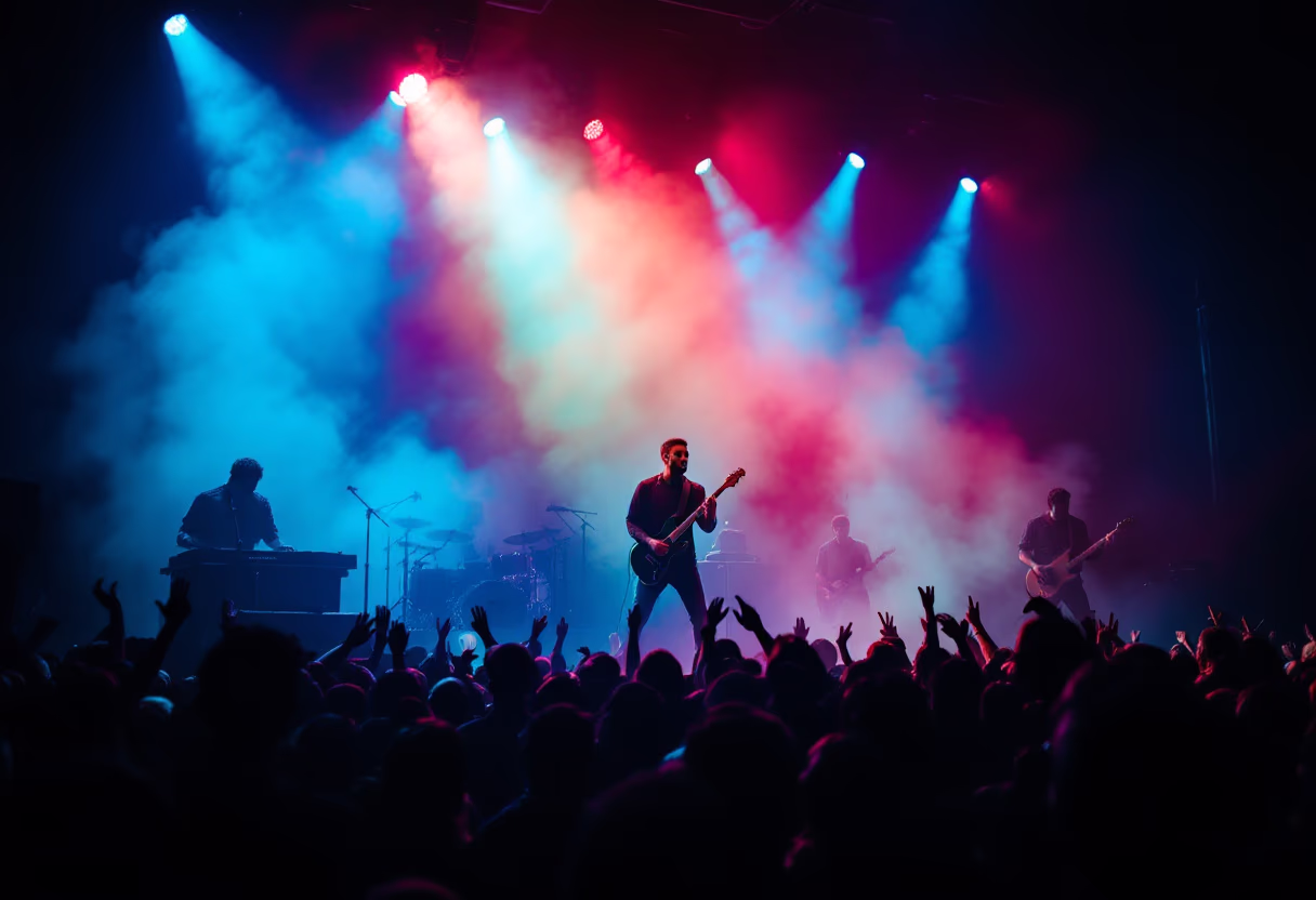 image of a recent concert night
