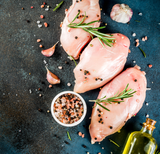 Pierś z kurczaka surowa