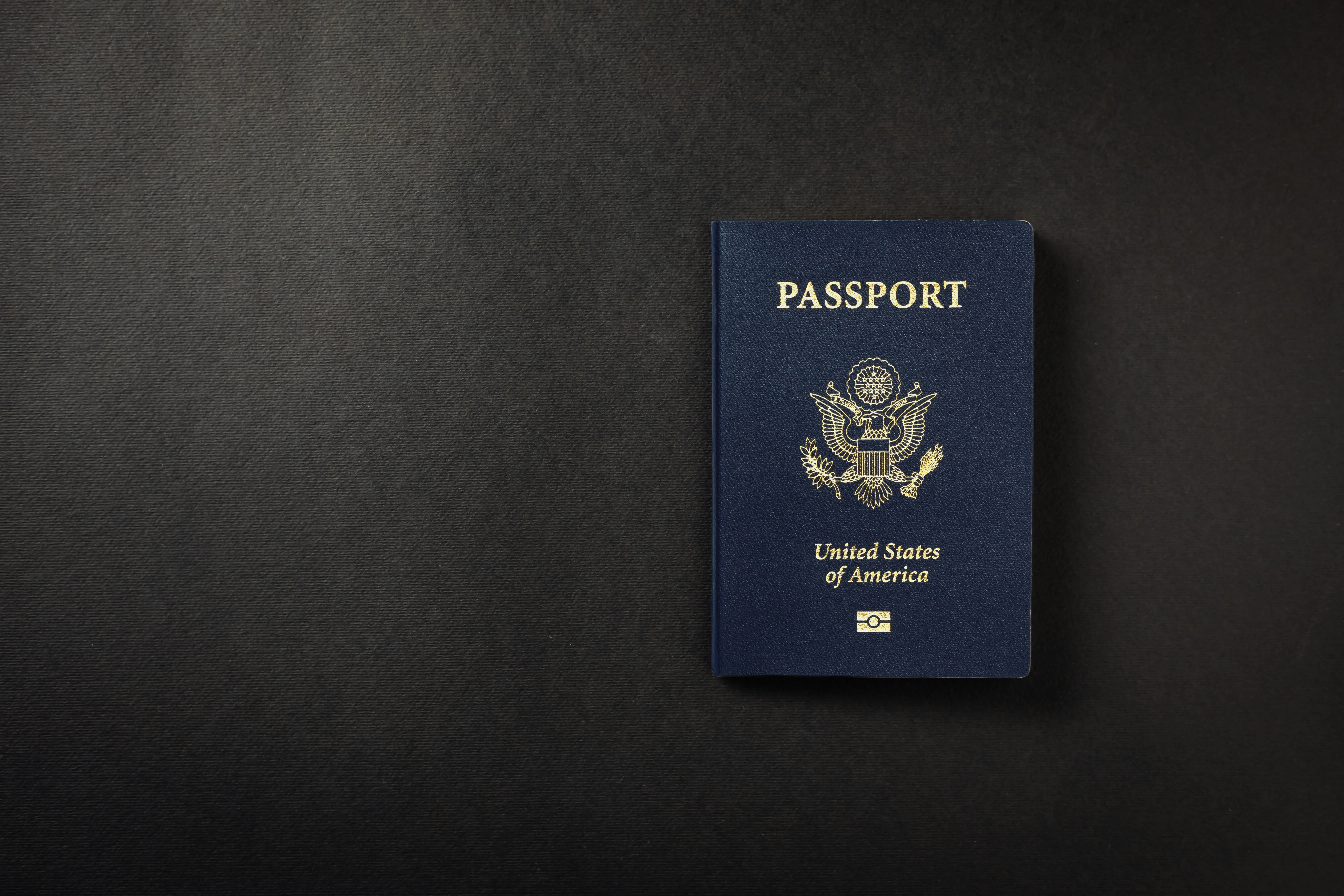 US passport representing American buyers seeking Spanish mortgages