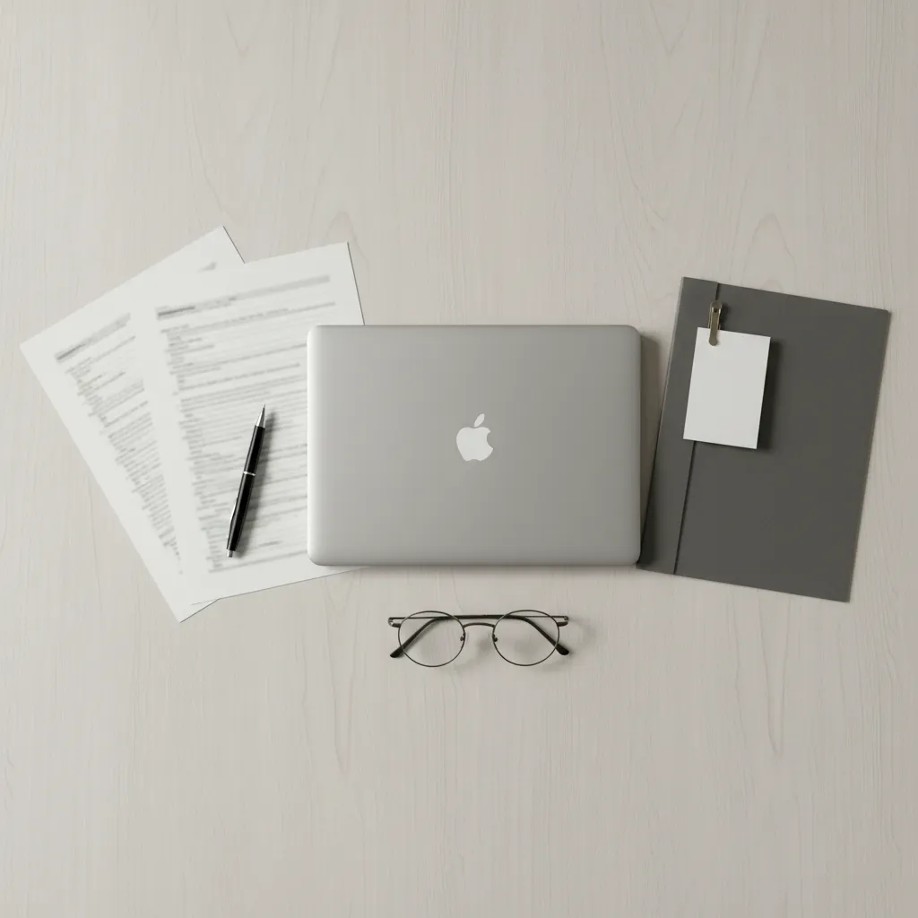 Laptop and mortgage documents ready for Spanish property financing application