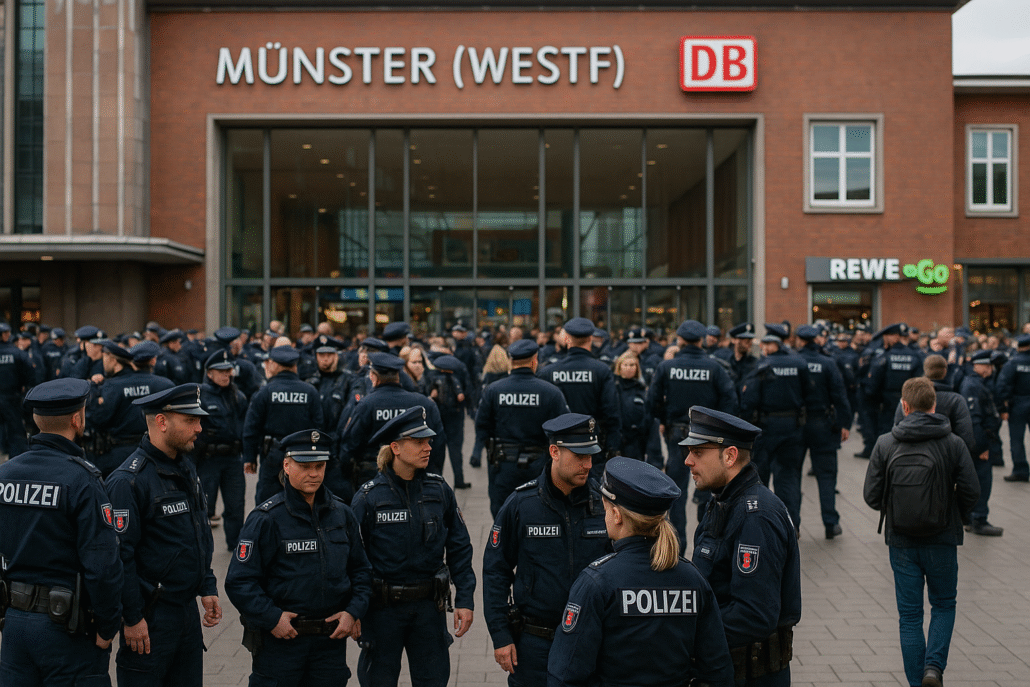 Waffen Alkoholverbot Hauptbahnhof Münster