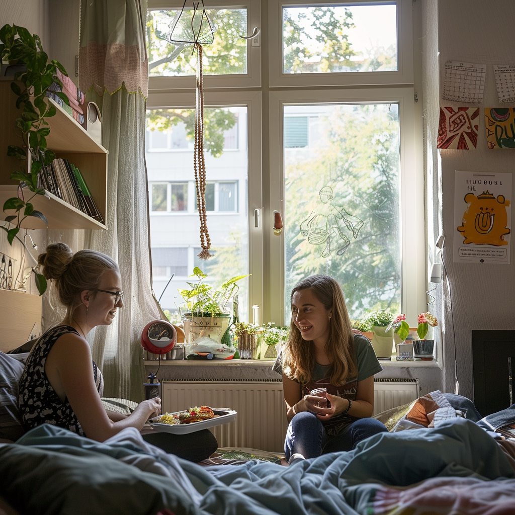Was braucht man im Studentenwohnheim?