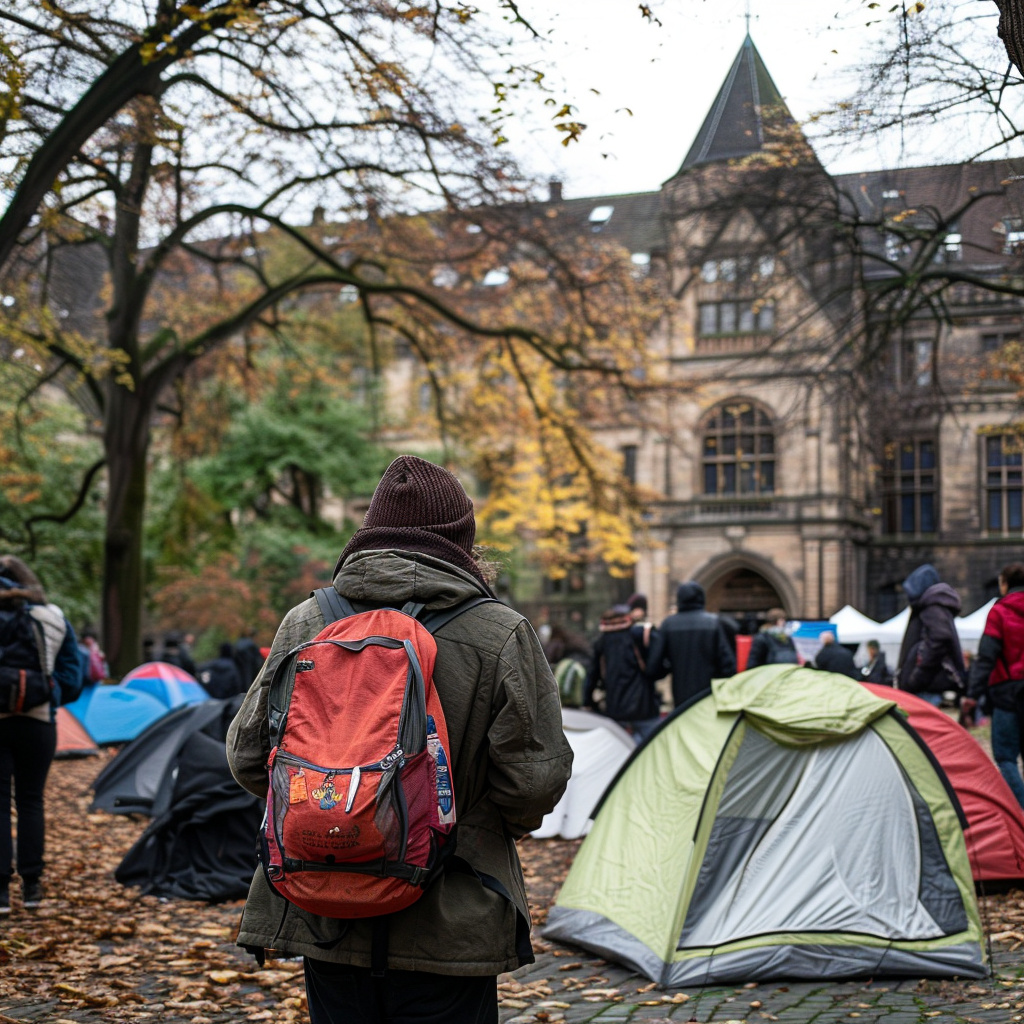 Wohnraum Camp AStA Münster