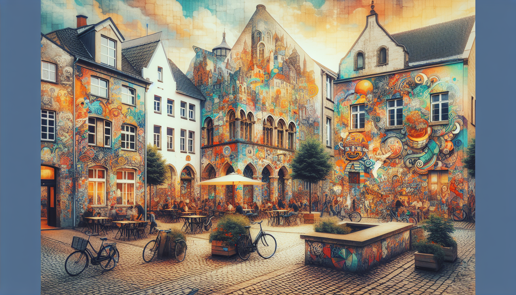 Versteckte Kunstwerke: Münsters geheime Street Art
