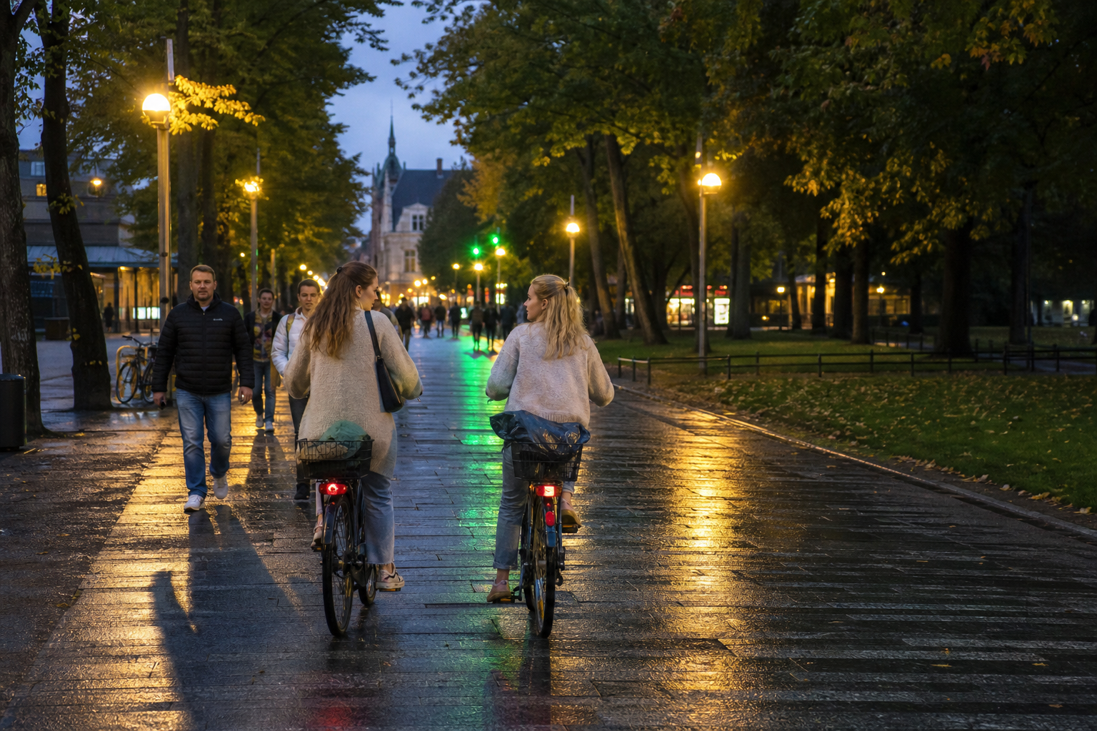 Nachts sicher durch Münster: Studi-Routen