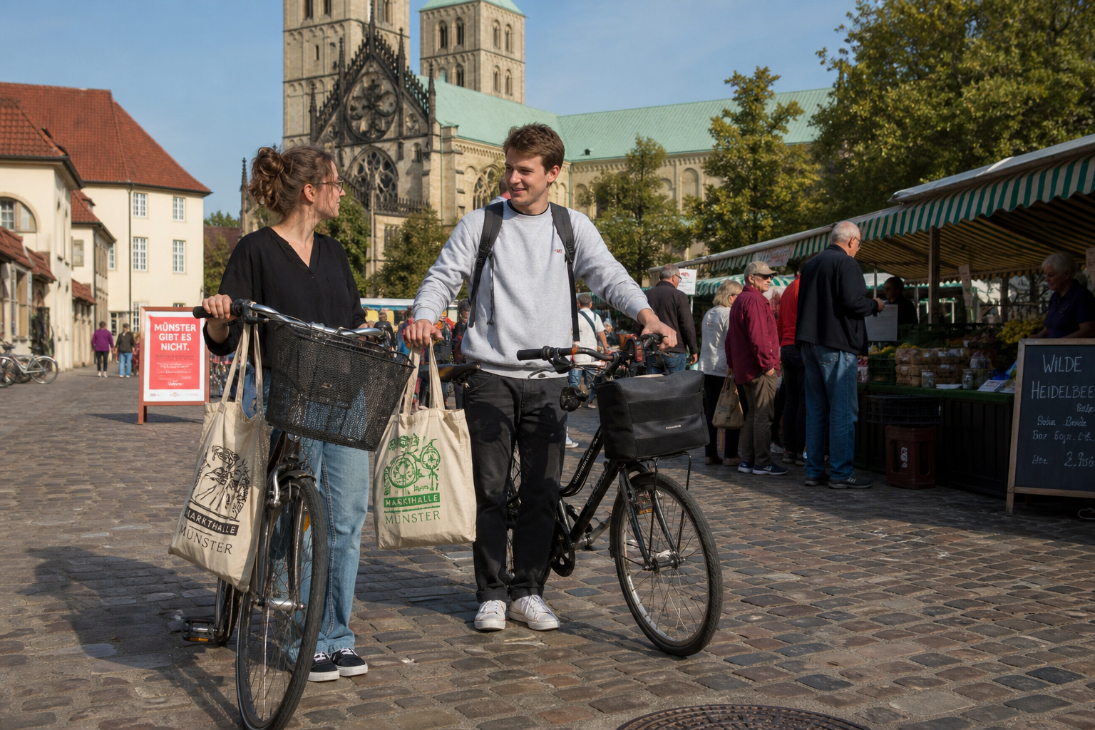 Günstig essen in Münster: meine Studi-Route