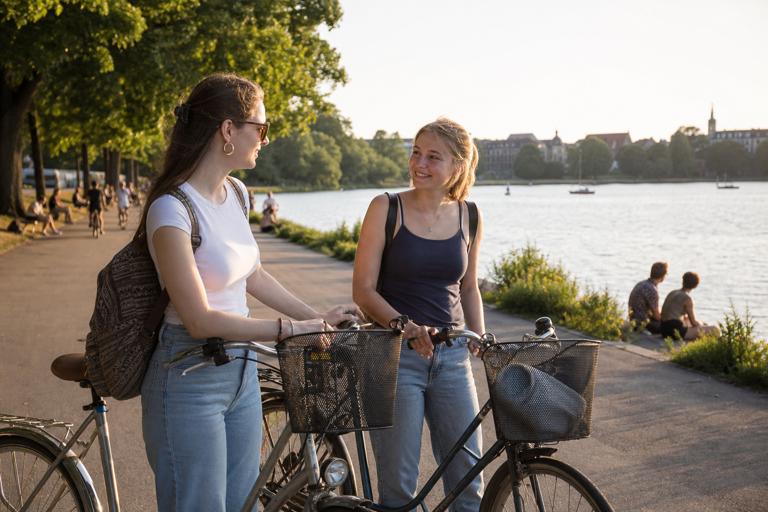 Wohnen für Studentinnen: Aasee-Umgebung