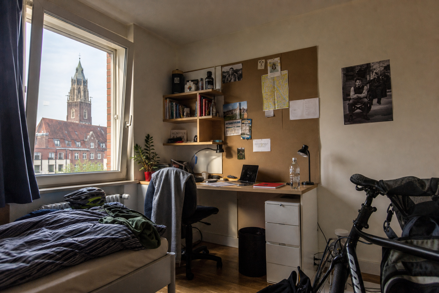 Möbliertes Zimmer oder leere Wohnung in Münster?
