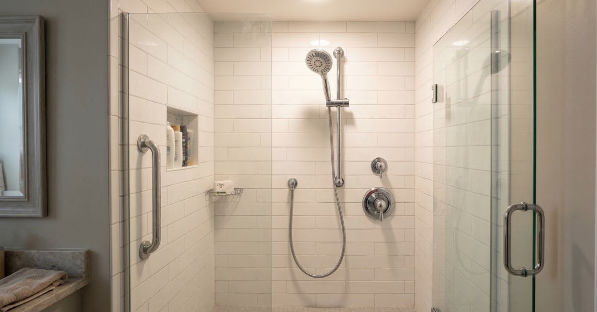 Roll-in shower installation NJ