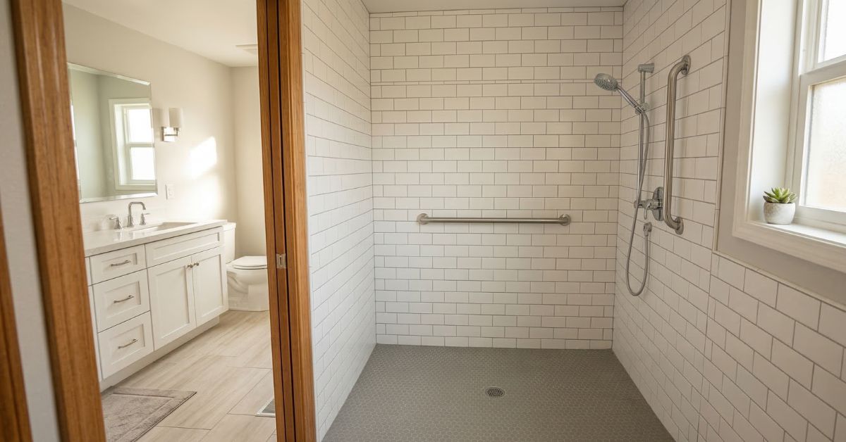 Handheld shower fixture bathroom NJ