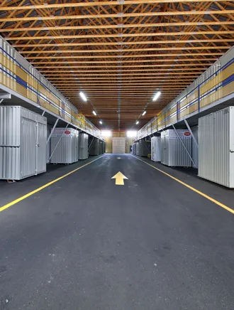 Couloir d'entreposage Mini-Box