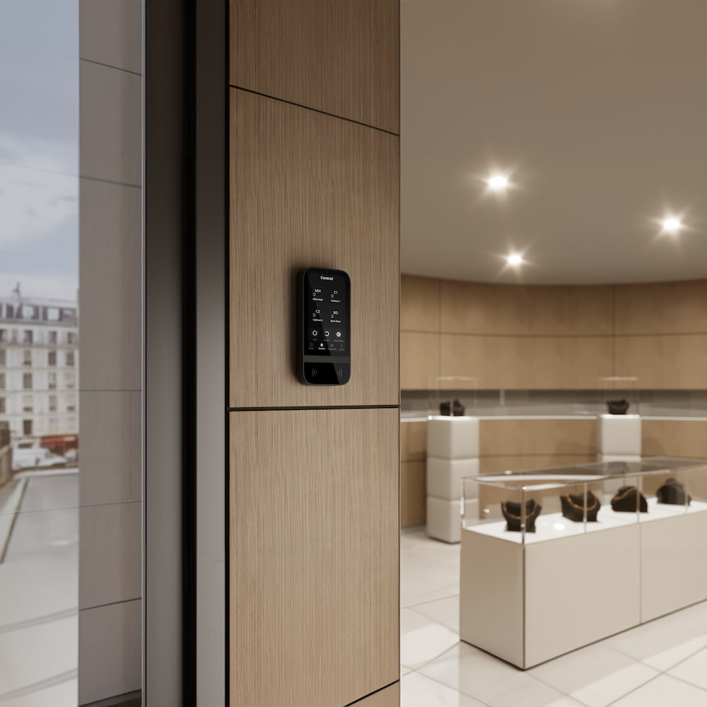 Ajax security system installation by ASPEX Secure for homes and businesses