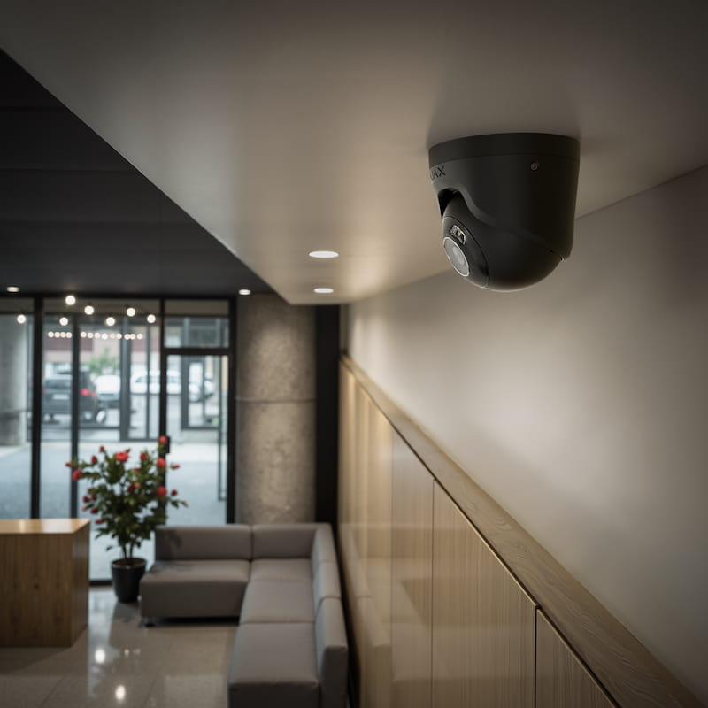 Security camera installation for front doors, storefront entrances, and main access points
