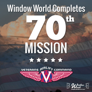 Window World Completes 70th Mission