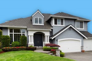 energy efficient lap siding on large family home