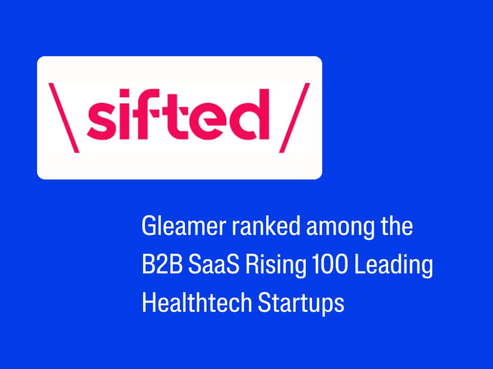 Gleamer ranked among the B2B SaaS Rising 100 Leading Healthtech Startups