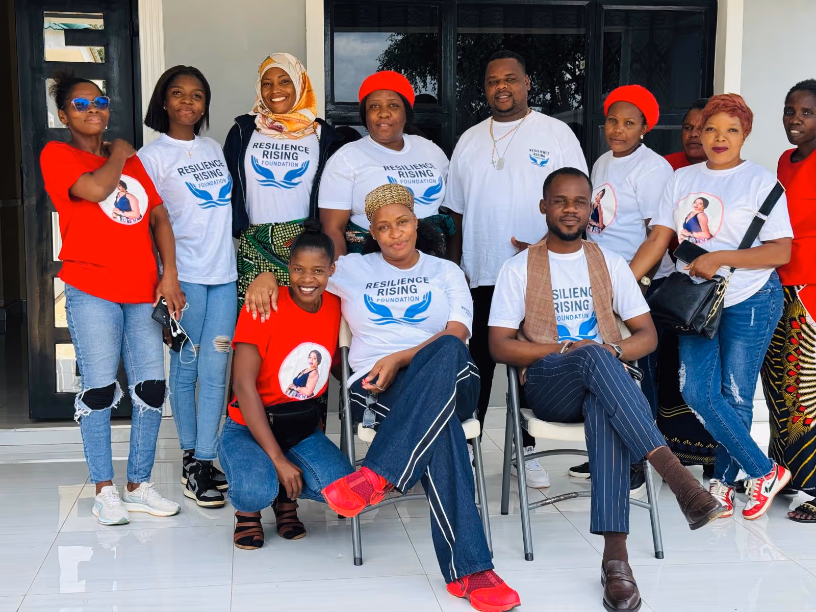 Members of the RRF in a group photo