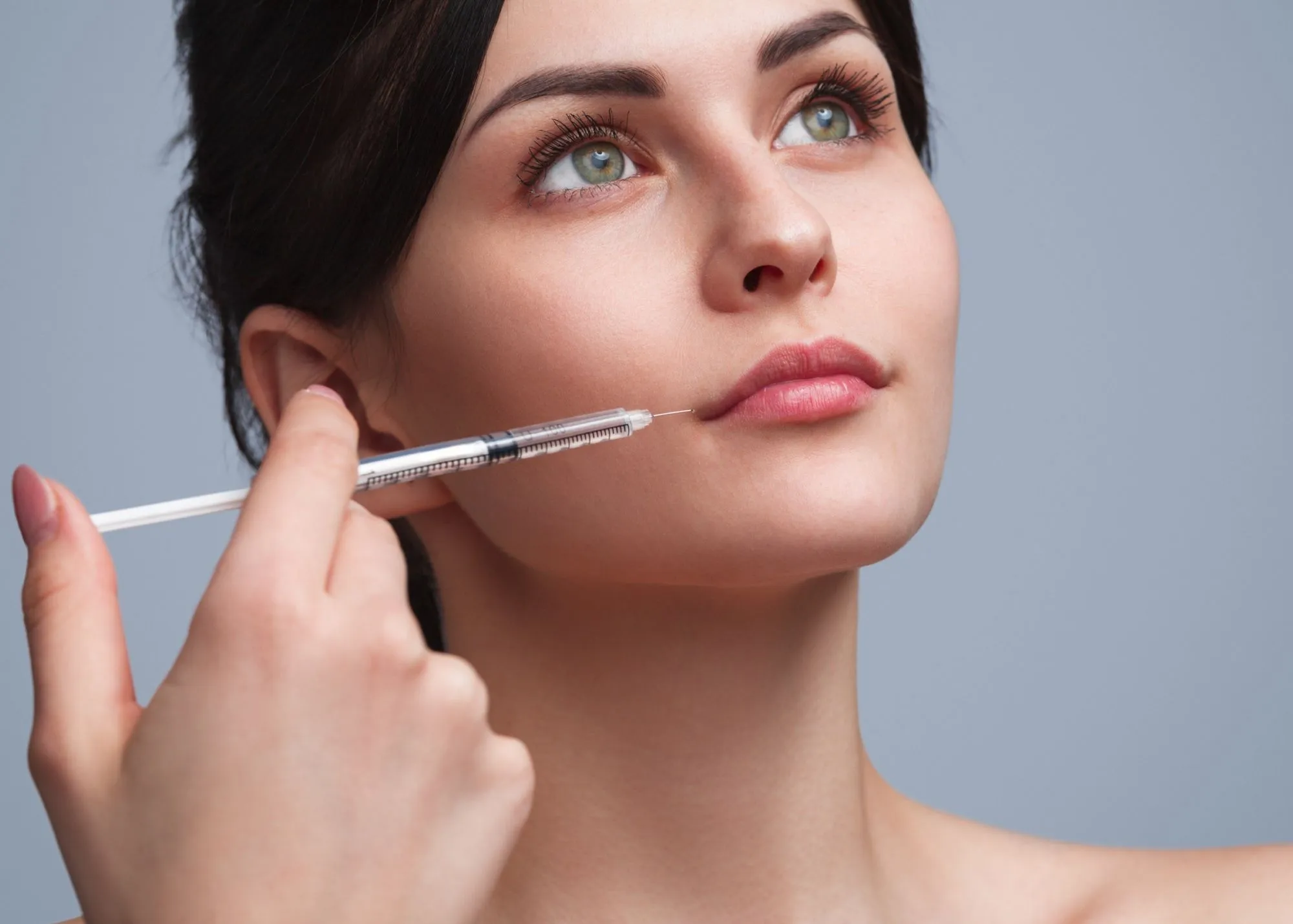 A woman getting Botox