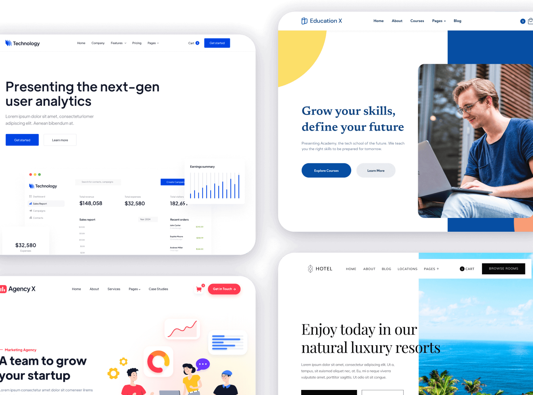 Google Reviews  | Instagram Feeds Cloneable Template