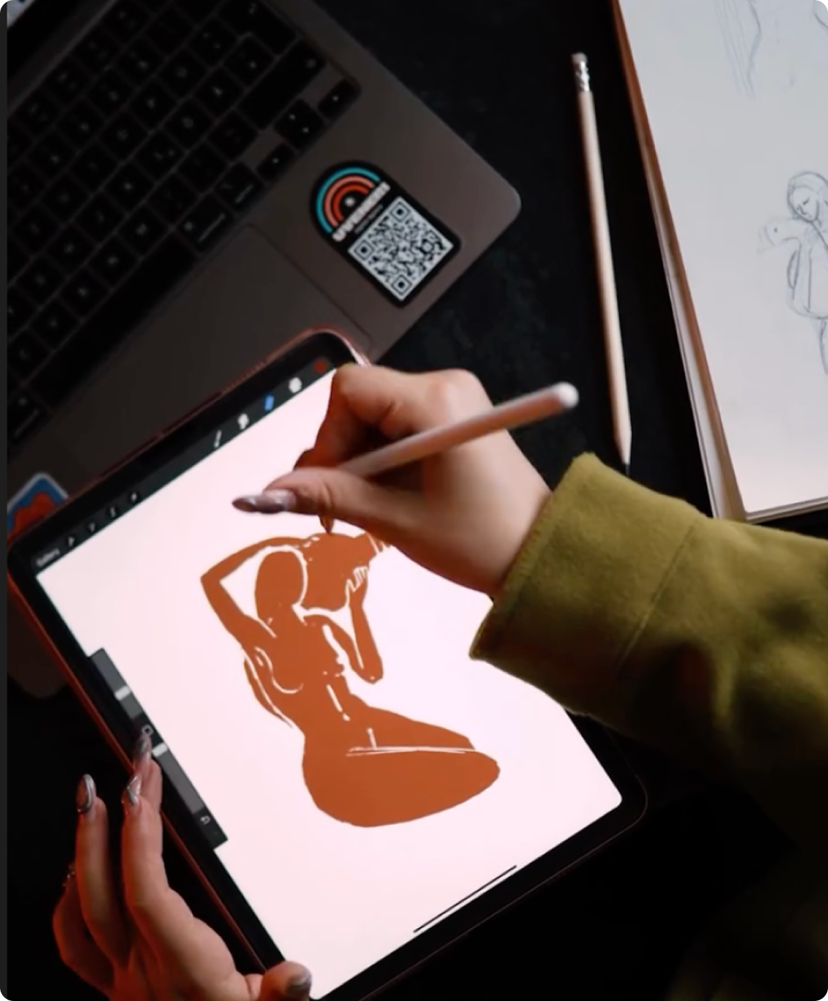 Black and white dog sitting next to a package labeled 'ANXIES' with a cartoon dog illustration and text about supplementation for anxious pups with marijuana.