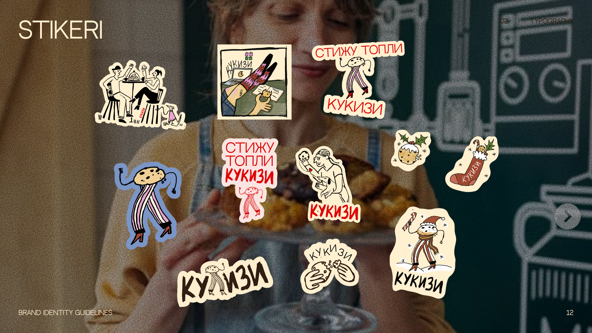 Dog lying on an orange and white blanket next to a bag of 'ANXIES' dog supplement labeled for anxious pups with marijuana, duck meat, omega 3, and ganja by Doghouse Labs.