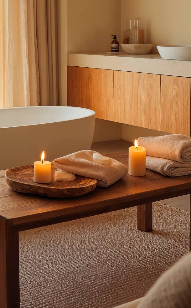 Tranquil Bathroom Accessories Gallery - RoomFlow - Webflow Template | BRIX Templates