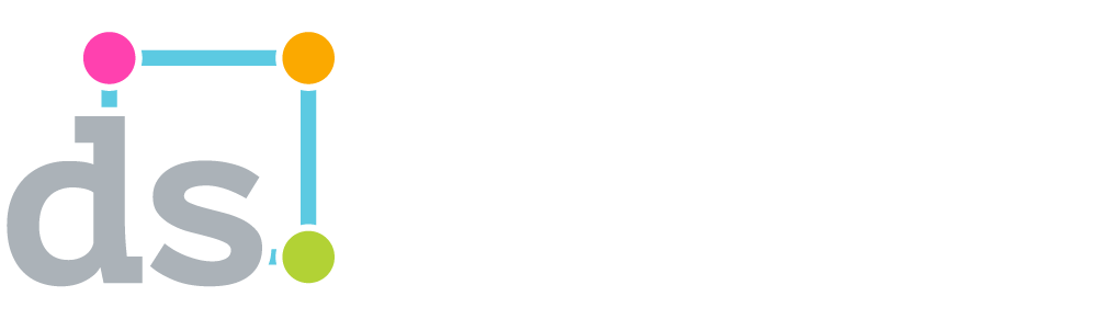 Developer Studio logo with stylized letters 'ds' and colored dots connected by lines