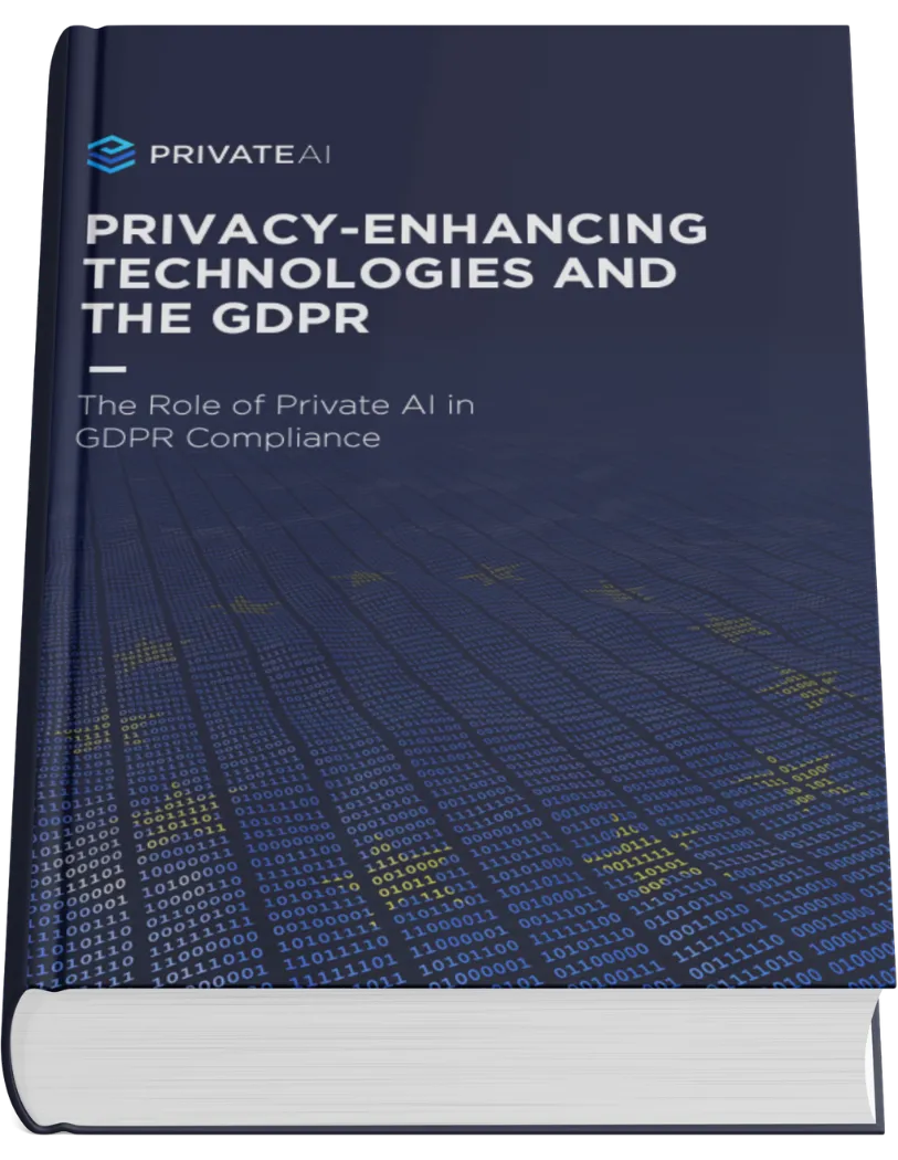 Privacy-Enhancing Technologies & GDPR