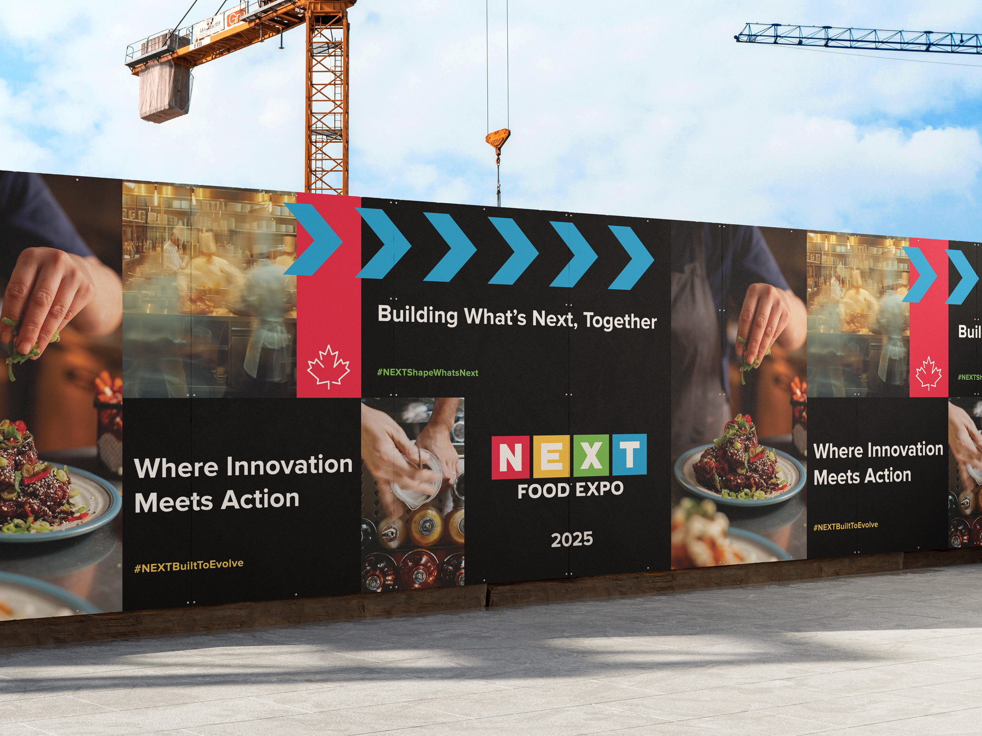 A bold, modern event identity that elevated Western Canada’s newest food expo into a standout industry experience—right from year one.