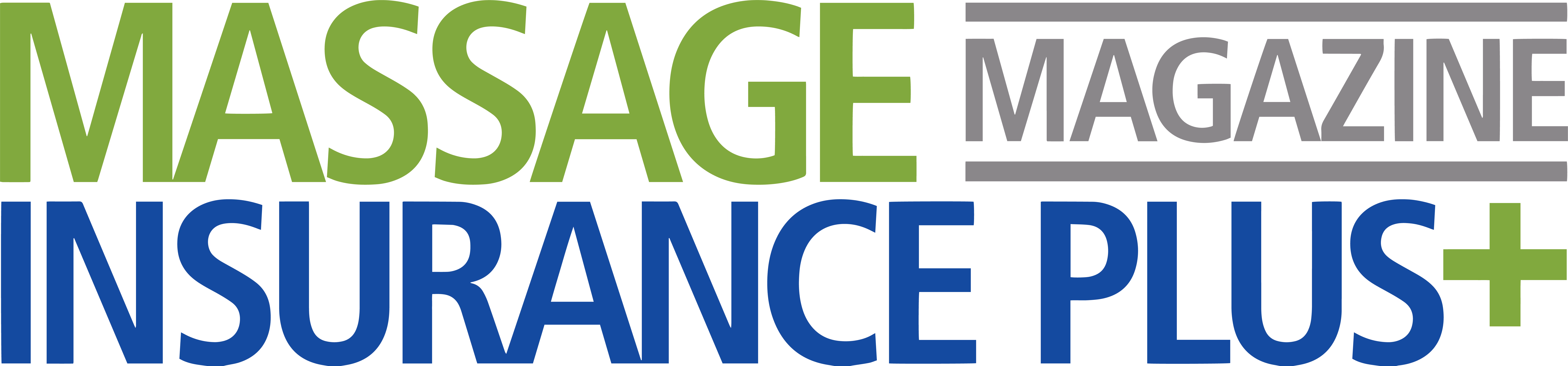 Massage Magazine Insurance Plus Logo