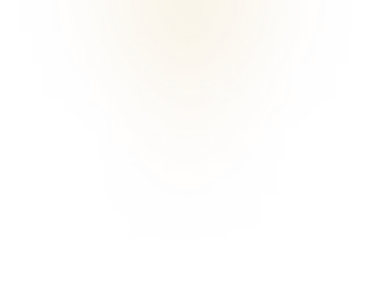 Glowing abstract layered shapes in orange, yellow, and green hues on black background.
