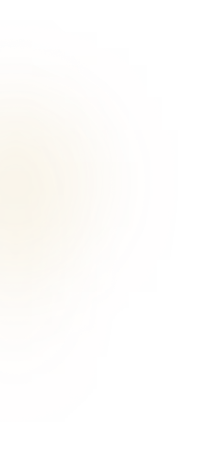 Abstract concentric circular pattern with layers of yellow, orange, green, and brown on a black background.