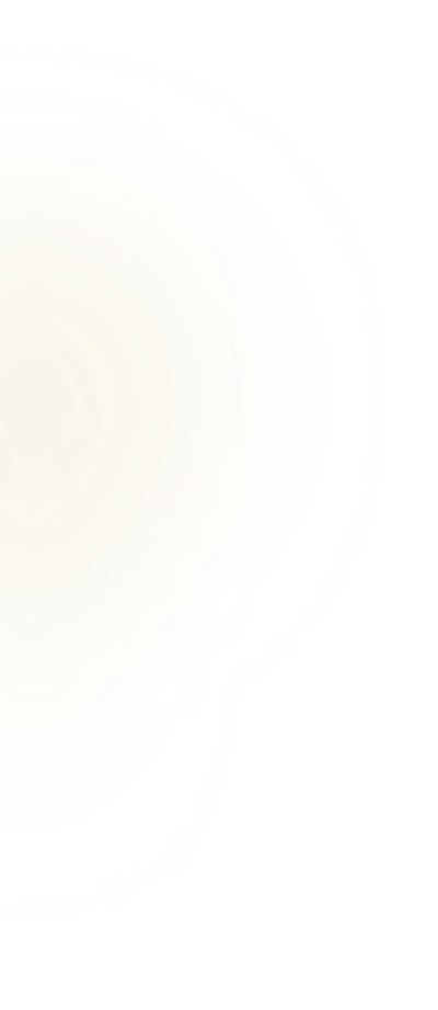 Abstract concentric circular pattern with layers of yellow, orange, green, and brown on a black background.