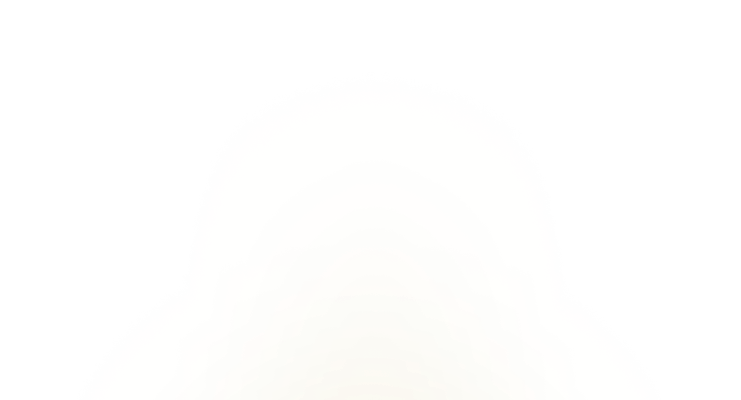 Abstract glowing arch shapes in yellow, orange, and green fading into black background.