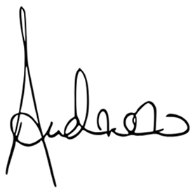 Andrew's signature