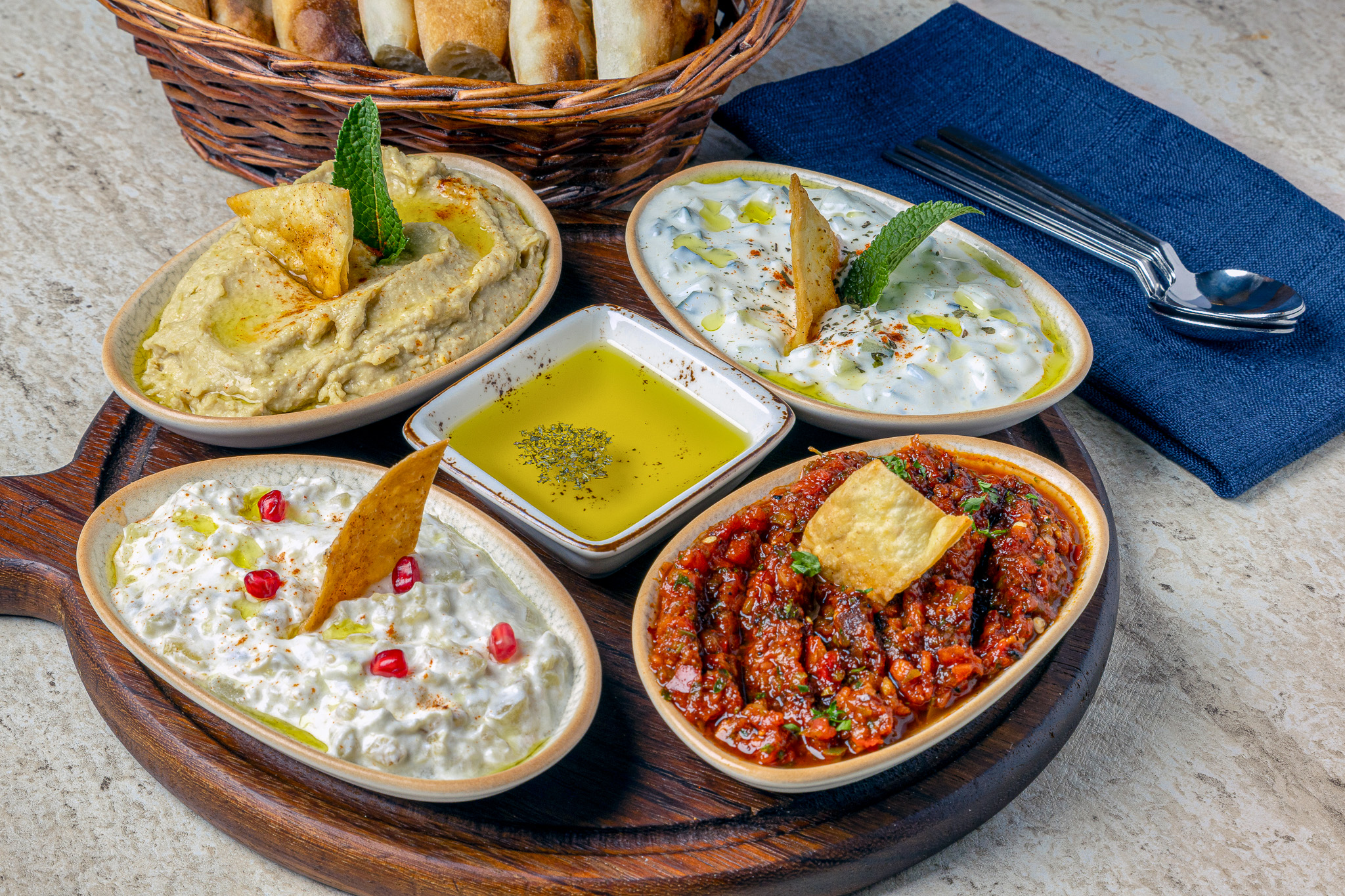 Mixed Meze (B*, C*, E*, H*)