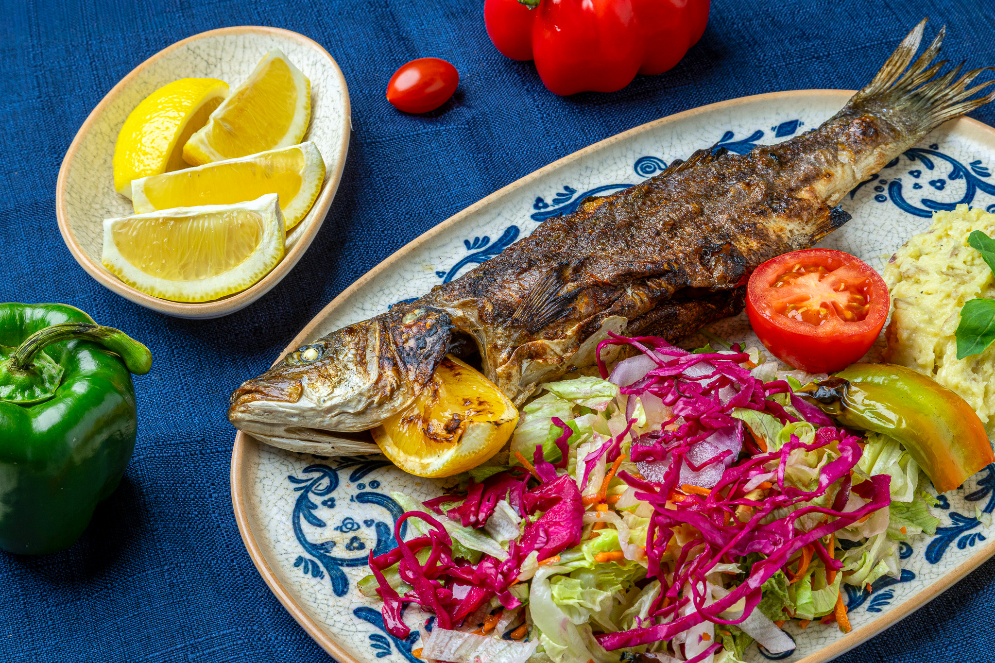 Grilled Sea Bass