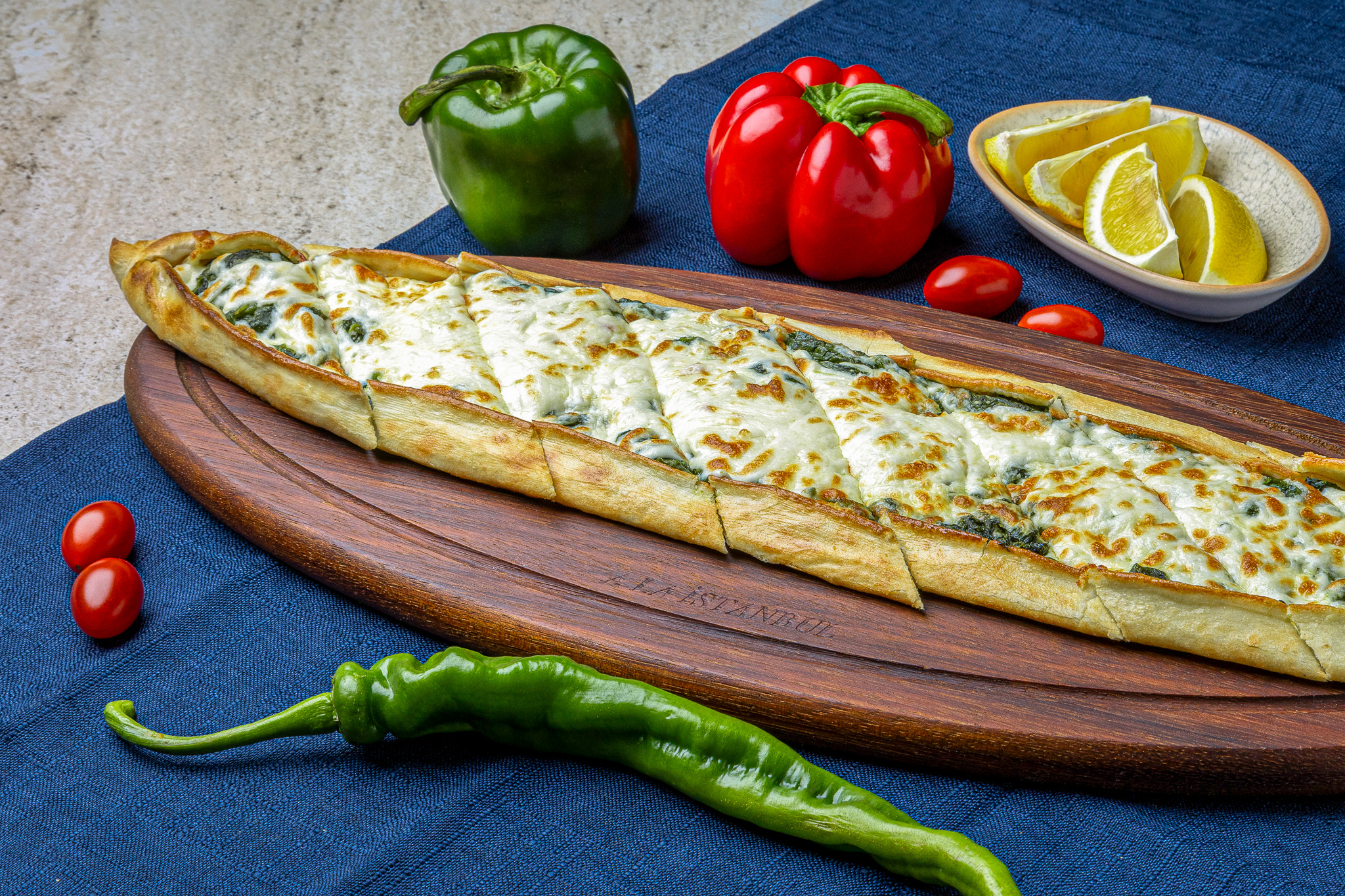 Spinach Pide