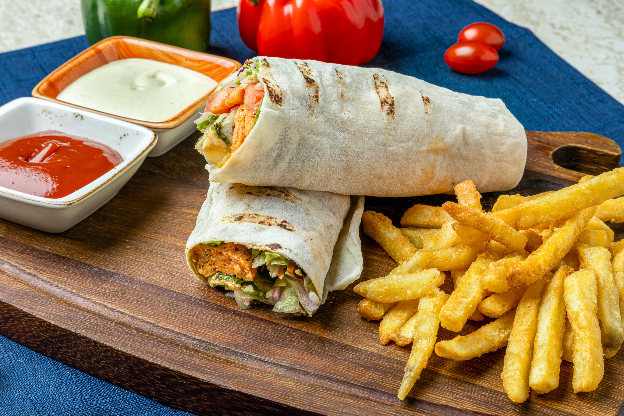 Chicken Adana Wrap