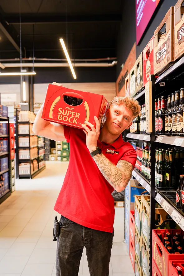 Mitarbeiter Getränkehandel