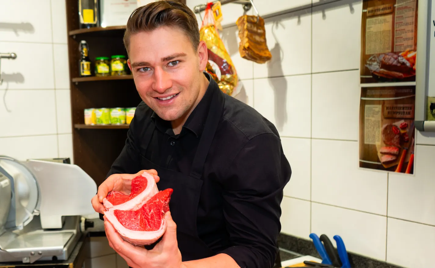 Mitarbeiter Fleischhandel