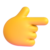 Icon Hand mit Zeigefinger nach rechts